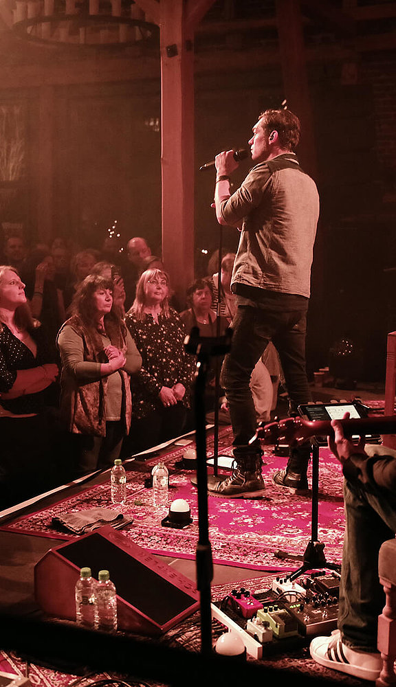 Thomas Godoj Konzert auf dem Hofgut Dagobertshausen