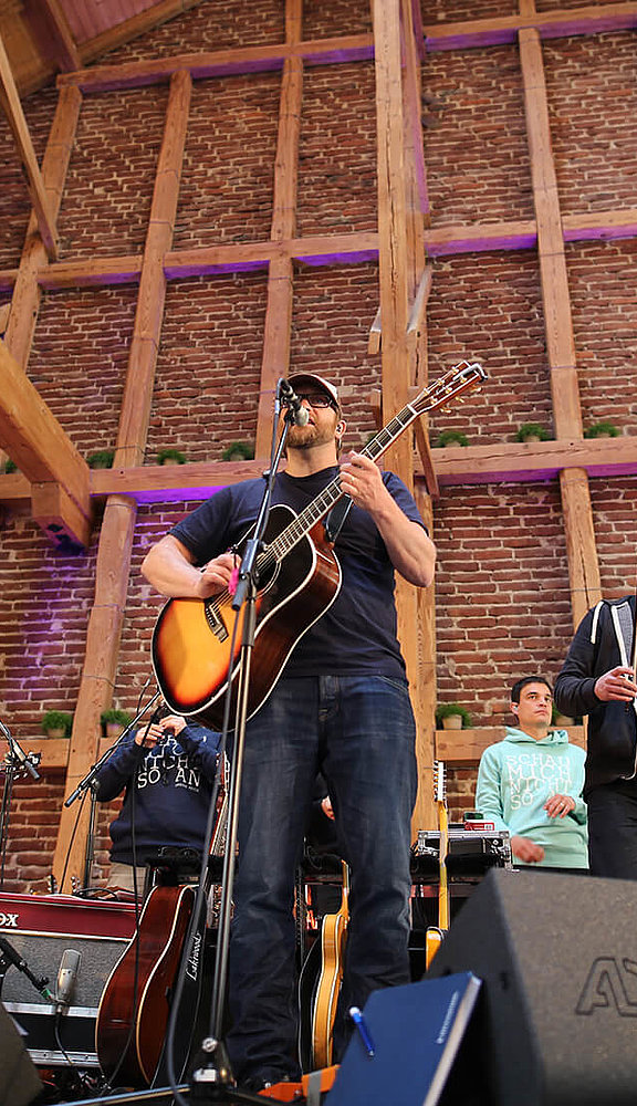 Gregor Meyle in der Eventscheune in Dagobertshausen