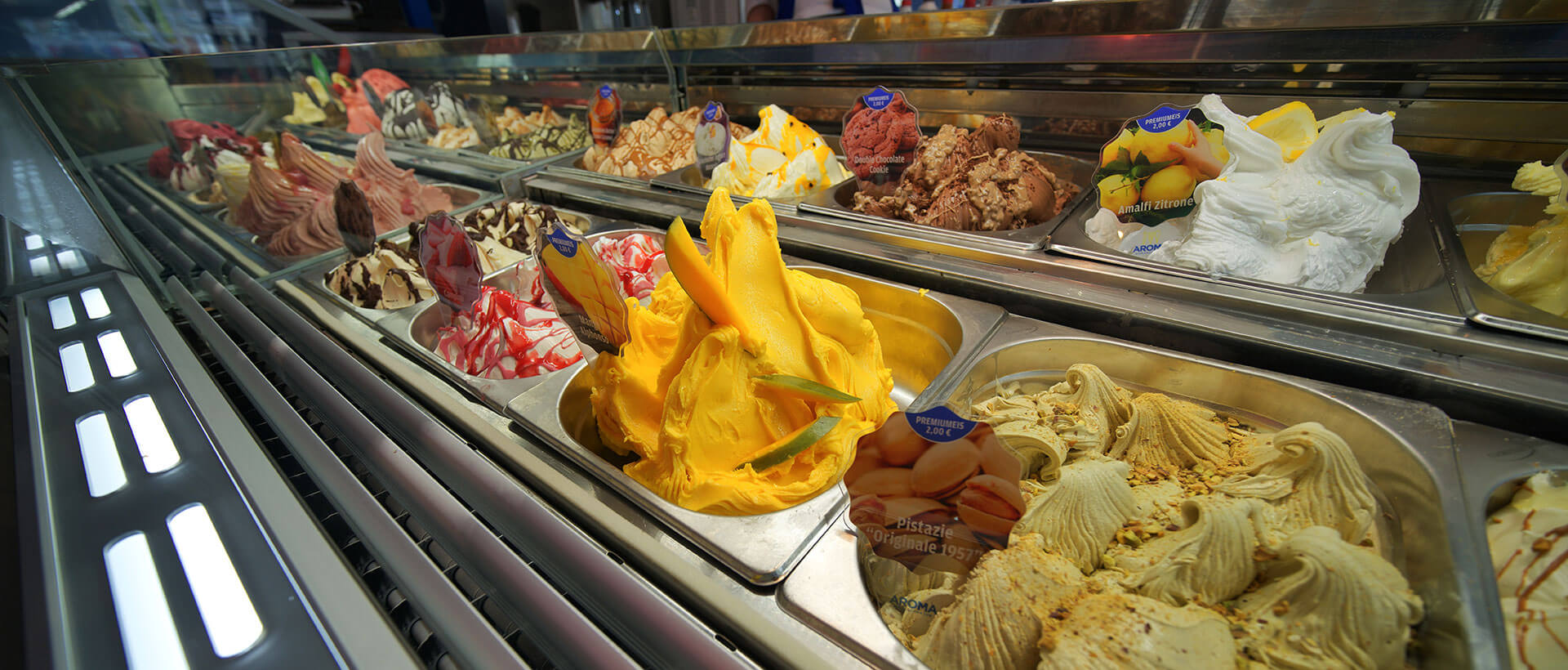 Aroma Eismanufaktur Frankfurt - Eistheke Aroma Eismanufaktur Frankfurt - Eistheke