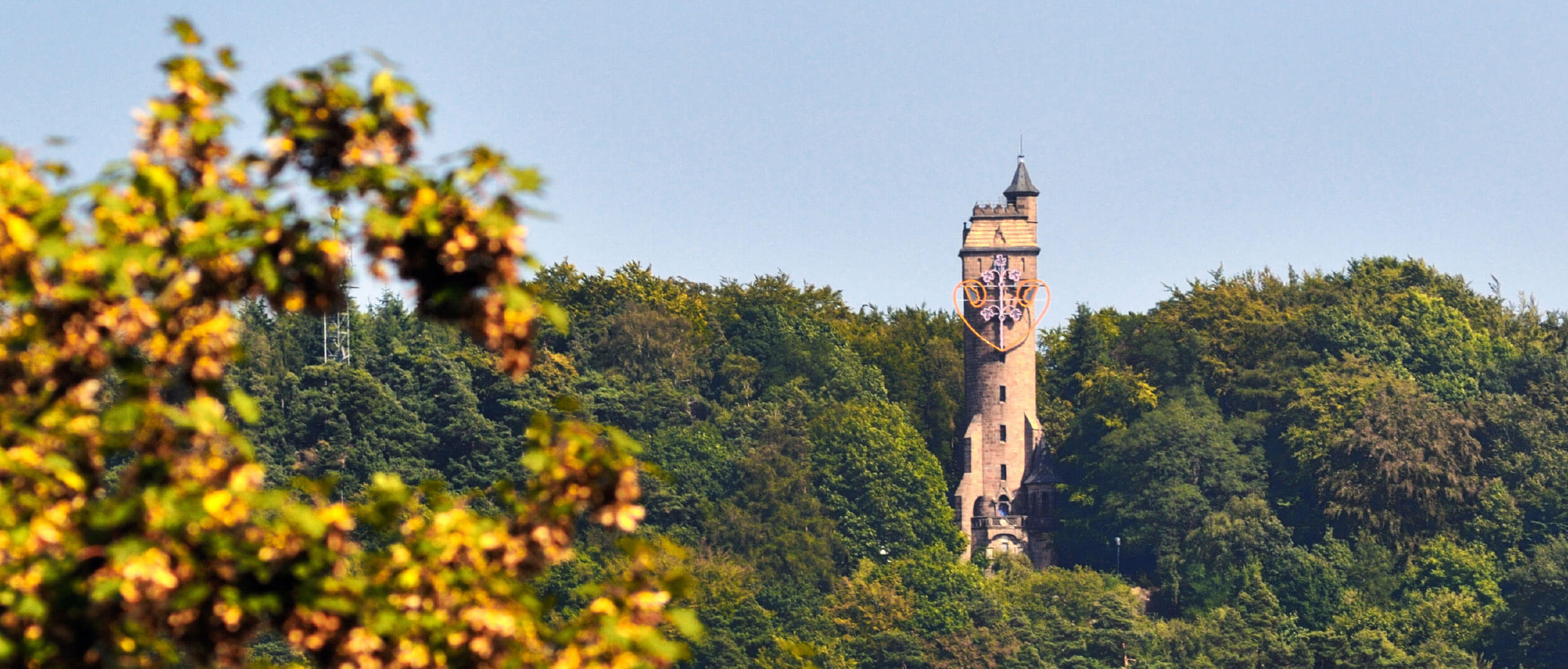 Der Marburger Spiegelslustturm, Fotocredit Georg Kronenberg Der Marburger Spiegelslustturm, Fotocredit Georg Kronenberg
