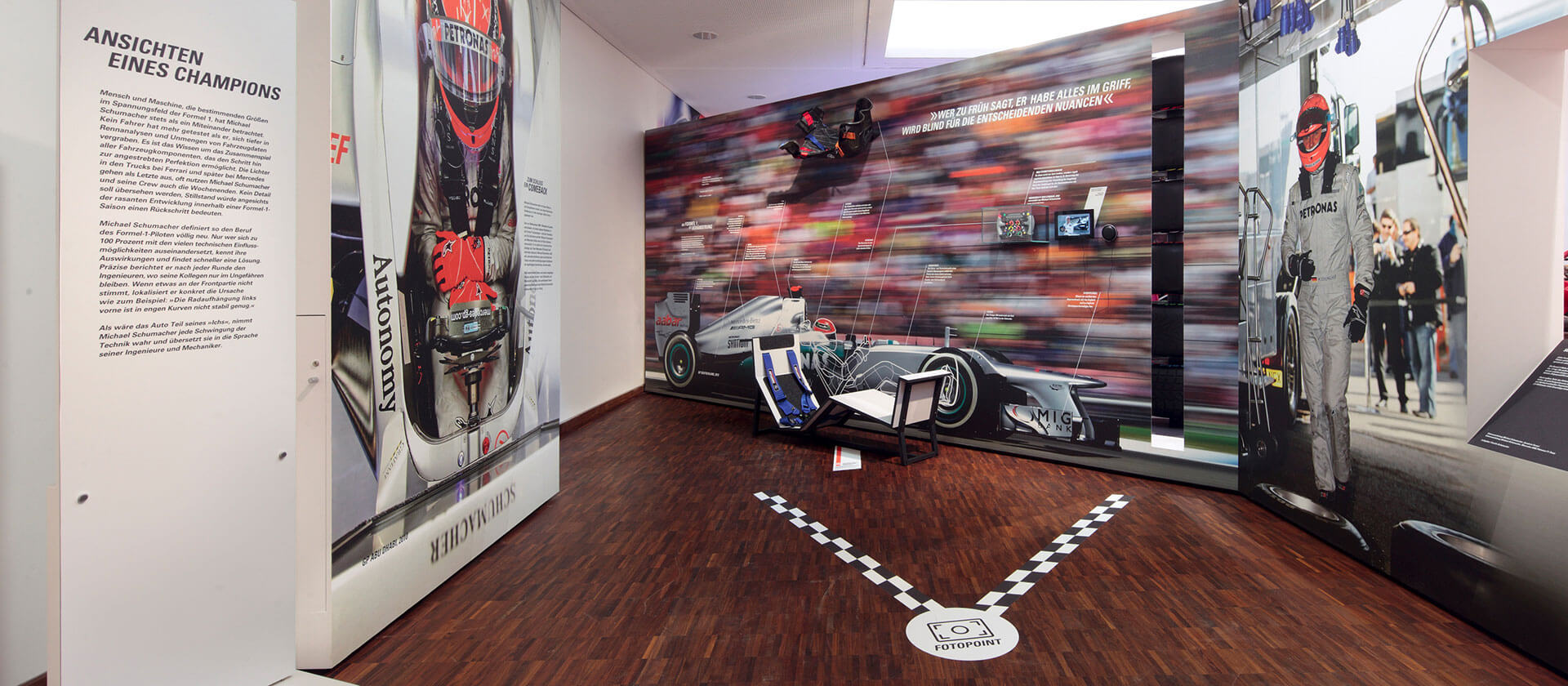 Die Michael Schumacher Ausstellung in Marburg Die Michael Schumacher Ausstellung in Marburg