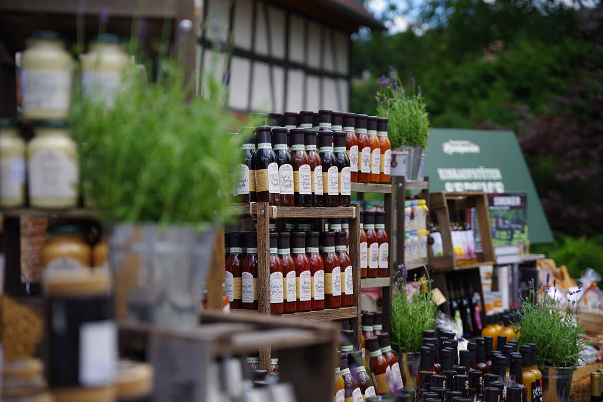 Hochwertige Produkte des VITA essentials auf der Dagobertshäuser Landpartie 2016