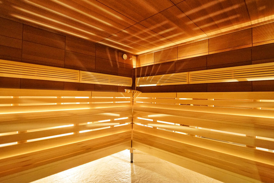Sauna im VILA VITA Rosenpark Spa