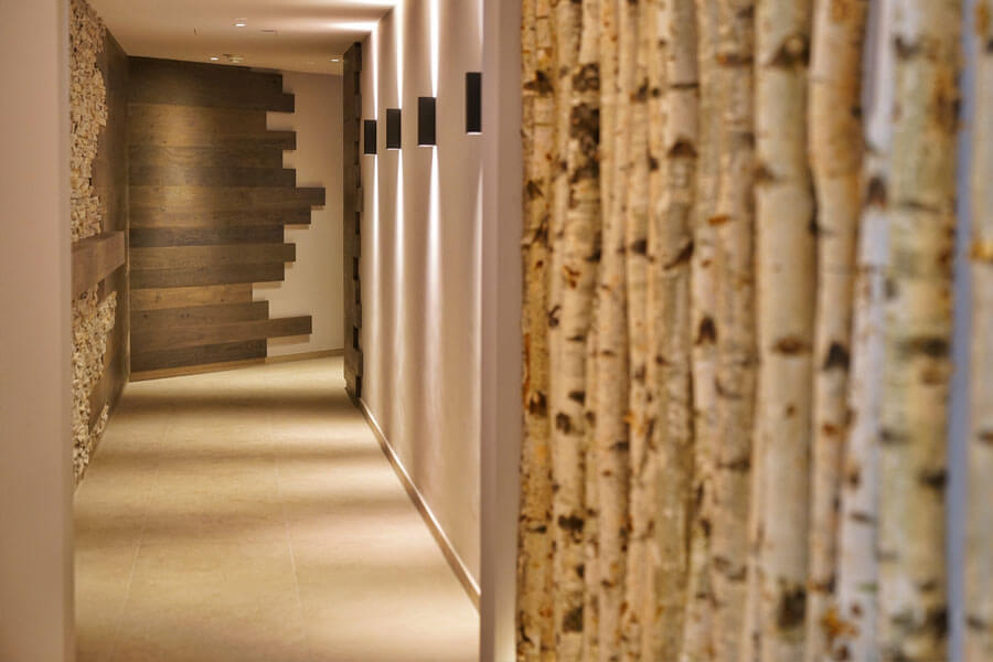 Die Wellnesslandschaft im Hotel VILA VITA Rosenpark