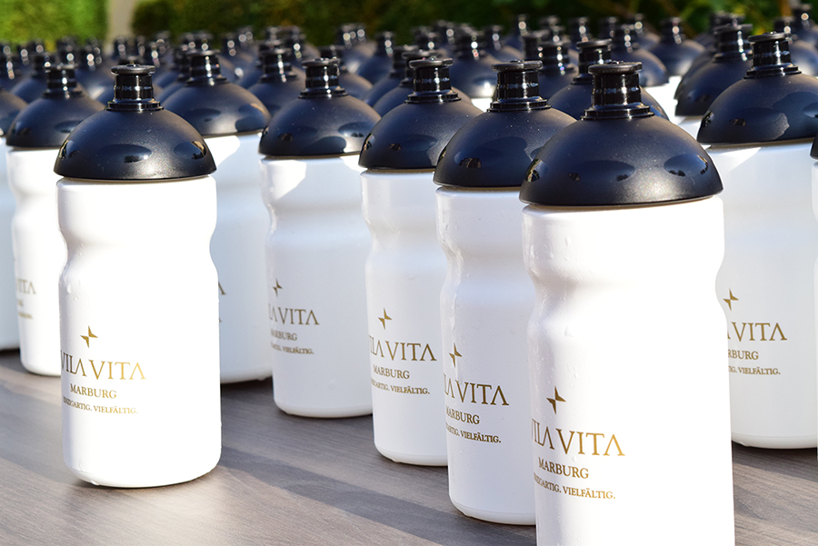 Start der Tour der Hoffnung 2018 am Hotel VILA VITA Rosenpark