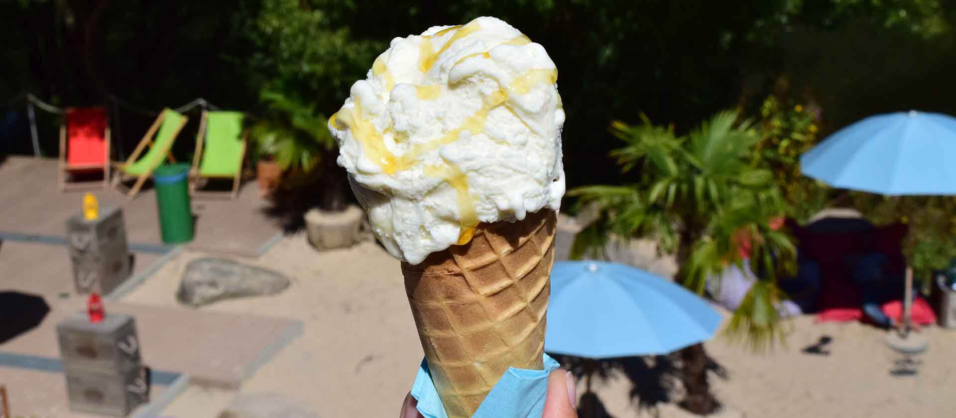 Gourmet-Eis von der Aroma Bistro & Eisbar Gourmet-Eis von der Aroma Bistro & Eisbar