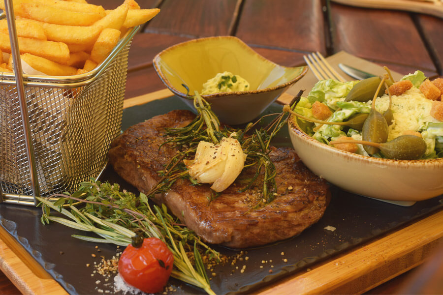 Steak in Marburg - Restaurant Bückingsgarten