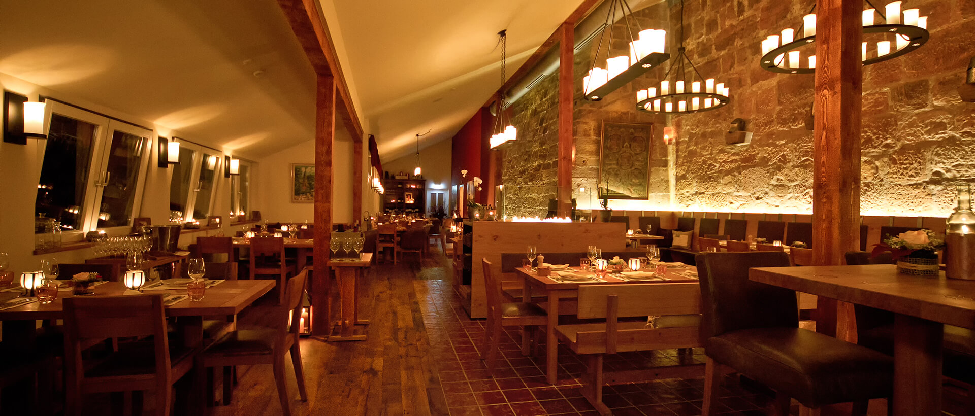Zeit zu Zweit - Candlelight Dinner im Restaurant Bückingsgarten