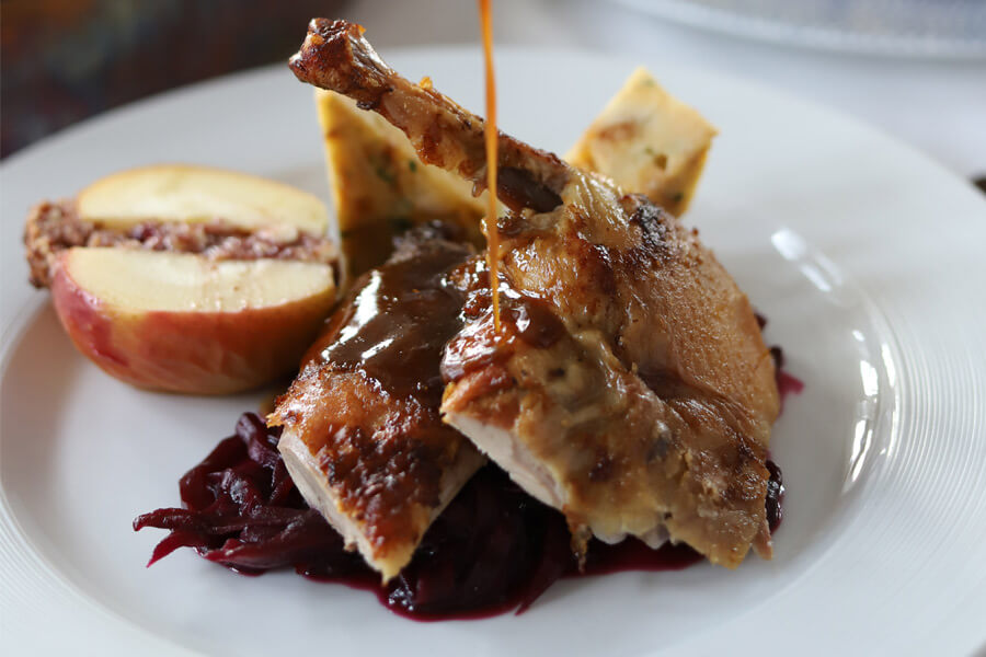 Entenbraten mit Chefkoch Roland Reuss