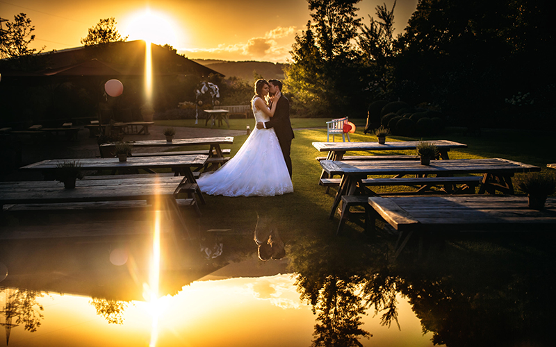 Traumhochzeit von Freya und Andre in der Eventscheune auf dem Hofgut Dagobertshausen