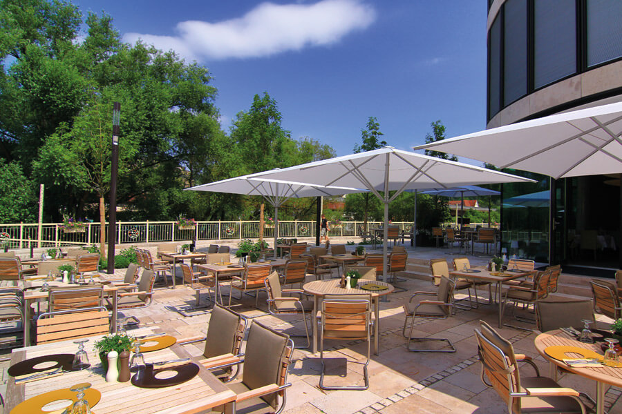 Terrasse des Marburger Esszimmers